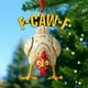 thumbnail image 3 of Pieza decorativa Decoraciones navideñas Divertidos adornos navideños de pollo enojado Decoración navideña Colgante de pollo Decoración colgante Decoraciones de jardín Decoraciones navideñas Decoracio, 3 of 6