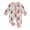 Pink, variant on Autumn Infant Baby Boys Girls Western Jumpsuits 3M 6M 12M 3 Style Cow Head Floral Print Long Sleeve Zipper Romper