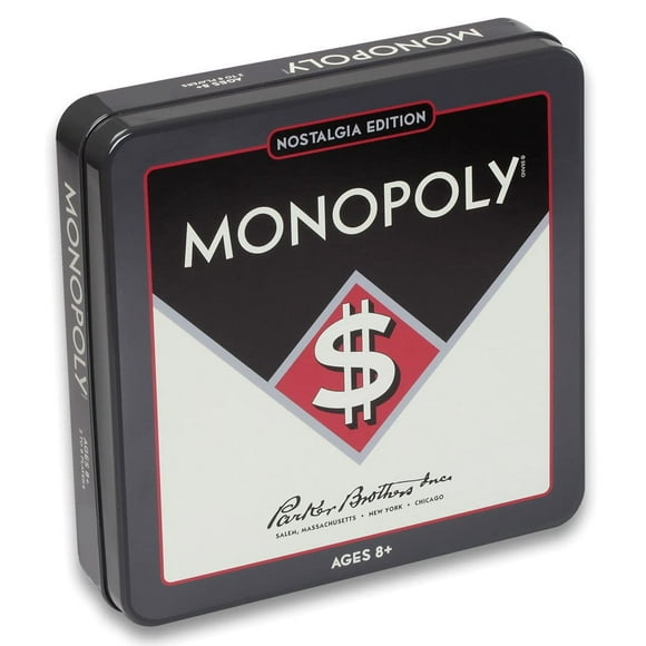 Juego de mesa WS Game Company Monopoly Nostalgia Edition