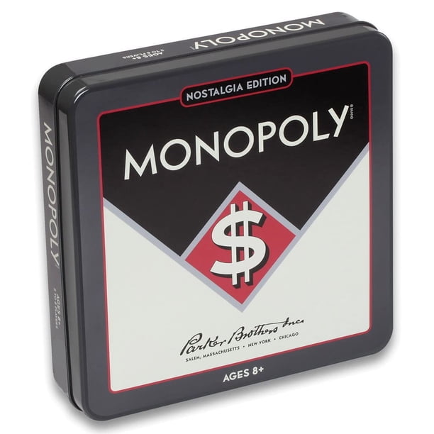 Juego de mesa WS Game Company Monopoly Nostalgia Edition