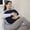 Navy Blue, variant on Quilted Weighted Body Pillow with Bamboo Cover (41x10 Inches), 6.5 lbs Glass Beads Full Length Pillow for Side Sleepers and Deep Sleep