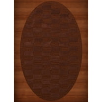 Dalyn Dover Area Rug DV9 Dv9 Paprika Grid Waves 9' x 12' Oval