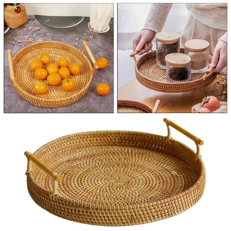 Basket cheap serving tray