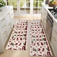 thumbnail image 4 of Kitchen Rugs Sets Of 2,Multicolor Christmas Camping Pattern Anti Fatigue Kitchen Mat Rugs Non Slip Washable,Decorative Kitchen Floor Mats for Kitchen,Sink,Laundry,17"X47", 4 of 5