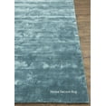 thumbnail image 3 of Aegean Blue Hand-Loomed Viscose Rug Prince Carpet Palace Floor Area rug (6'x9', 8'x10', 8'x11', 9'x12', 9'x13', 10'x14', 11'x15', 12'x15'), 3 of 4
