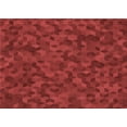 thumbnail image 1 of Ahgly Company Machine Washable Indoor Rectangle Transitional Tomato Red Area Rugs, 2' x 4', 1 of 7
