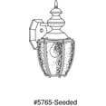 thumbnail image 2 of Progress Lighting Roman Coach 1-Light Medium Wall Lantern in Antique Bronze with Seeded Glass Panels, 2 of 2