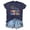Navy, variant on Stylish Women's T-Shirts Versatile Teacher Shirts for Everyday Wear Back to School Outfits and Casual Occasions