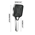 thumbnail image 3 of TIMIFIS Shower Showerhead- Pressurized Showerhead-shower Faucet With Large Output-sailor Style Handheld Household Shower Showerhead, 3 of 8