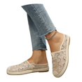 thumbnail image 3 of Women's School Canvas Flat Espadrilles Mesh Shoes, 3 of 9