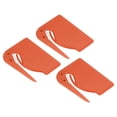 thumbnail image 1 of Unique Bargains Ouvre-Lettres Fendeur d'Enveloppe avec Rasoir Orange Lot de 3, 1 of 5