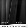 thumbnail image 4 of sasyxdc White Curtains Bedroom Curtains 63 inch Length Grommet Room Darkening Curtains for Living Room Vertical Blinds Privacy Thermal Insulated Curtains  1 Curtain Panel  52 x 63 Inch  P, 4 of 9