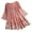 Pink, variant on Women'S T Shirts Three Quarter Lace V Neck Plus Size Top T Shirt Blouse Navy 5XL