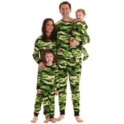 #FollowMe Matching Christmas Pajamas for Family & Couples Festive Holiday Sleepwear (Camouflage, Toddler 3T)