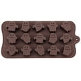 thumbnail image 2 of Silicone Halloween Candy Mold 15-Cavity Pumpkin & Ghost Shapes for Candy, Chocolate, Jelly, Wax Melts & Soap Making, 2 of 5