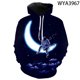 thumbnail image 3 of 2021 Nueva moda Astronauta 3D Impreso Sudaderas Casuales Cool Sudaderas Hombres Mujeres Niños Moda Jersey Niño Niña Niños Abrigo, 3 of 5