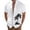 White, variant on Big and Tall Shirts for Men Beach Holiday Shirt Men's Button Stand Up Colla R Shirt Mens Shirts Pack Mens T Casual Casual T Blank Tee Crop Top Workout for Men Heart M
