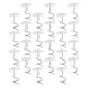 thumbnail image 3 of GOOHOCHY 50 alfileres espirales para sofá, alfileres decorativos en espiral para sábanas, alfileres de fijación para sábanas., 3 of 7
