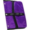 Case It Deluxe 3-Fold Pencil Pouch, Purple
