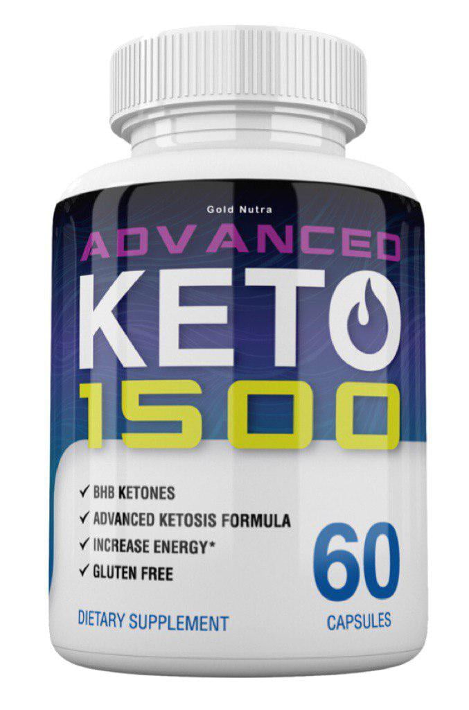 (1 Pack) Advanced Keto 1500, Advanced 2021 Formula, 1 Month Supply, Dietary Supplement