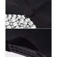 thumbnail image 7 of Slccxzc Fashion Diamond Studded Baseball Caps Flat Brim Outdoor Hats Bling Hip Hop Snapback Cap for Women Men, 7 of 7