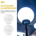 thumbnail image 4 of Eease 2 Pcs Acrylic Lamp Post Globe for Outdoor Garden Light, 4 of 5