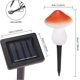 thumbnail image 2 of Solar Mushroom Light Outdoor - Waterproof 9LED Mushroom String Light Lamp - Path Lights for Garden, 2 of 5