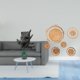 thumbnail image 2 of Figura de mesa,Estantería sujetalibros Estatua Sujetalibros,Sujetalibros decorativos para libros pesados. Decoración para el hogar.,Manualidades de pared,Decoración de pared colgante. Ratán, 2 of 8