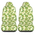 thumbnail image 2 of Tropical Plant Car Front Seat Covers Protectors , Plants, Tiling, Rainforest, Flowers And Plants Automotive Seat Covers for Cars Trucks Suv, 2 of 8