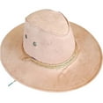 thumbnail image 3 of Color Men Polyester Cap Large-Brim Western Rope Rider Hat New N4S2 Cowboy D9V6, 3 of 9