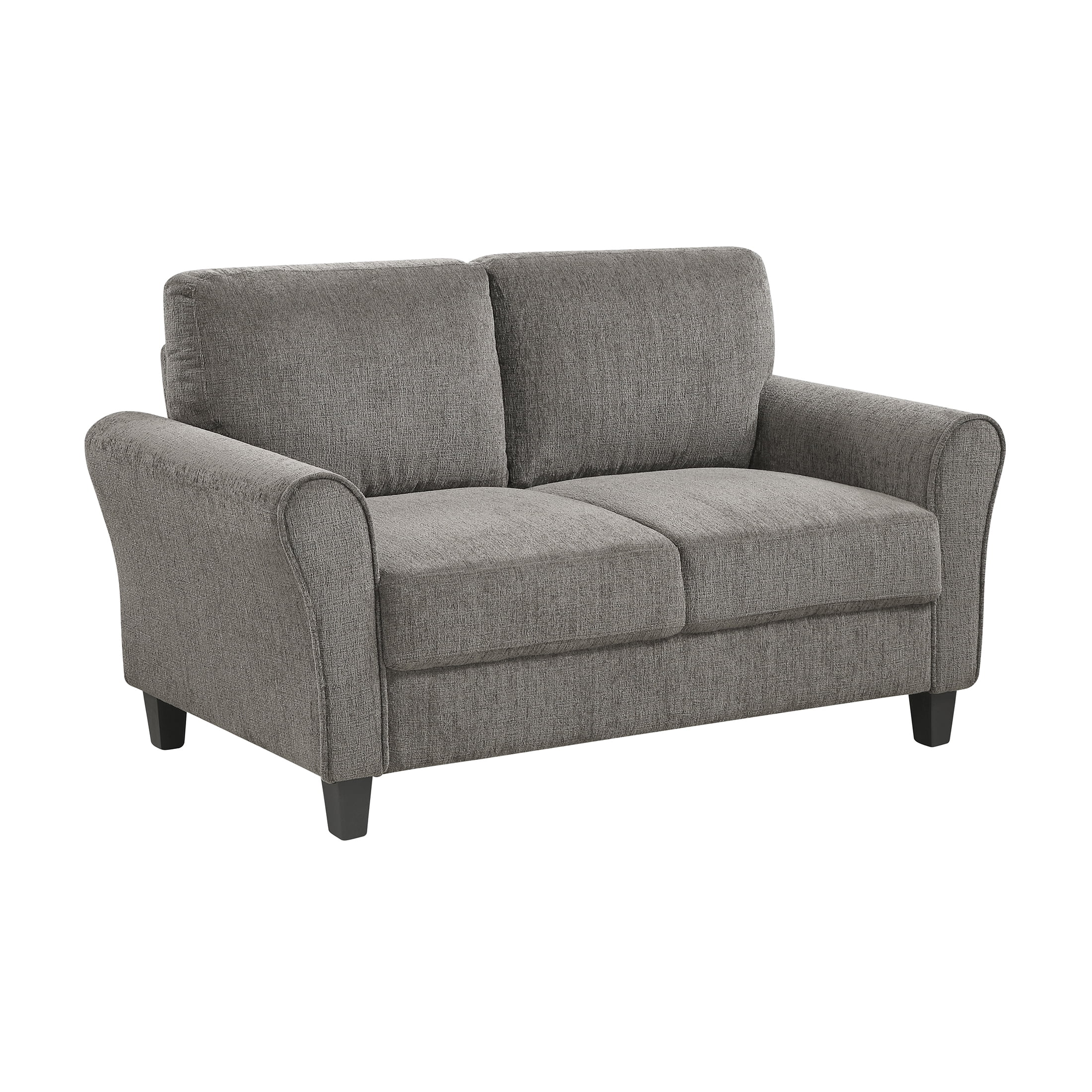 OakvillePark Sevoria Chenille Loveseat, Brown