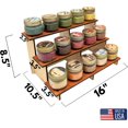 thumbnail image 2 of shiyou-3-Tier Straight Display Shelf - Minimalist, Perfect for Craft Shows, Farmers Markets, Trade Shows, 2 of 4