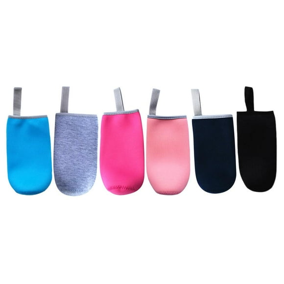 (Paquete de 6) Confort Portátil Neopreno 550ml Botella de Agua Hervidor de Agua Bolsa de Funda Protectora Aislada Aislante
