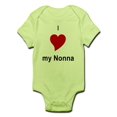 thumbnail image 1 of CafePress - I Love My Nonna Infant Bodysuit - Baby Light Bodysuit, 1 of 1