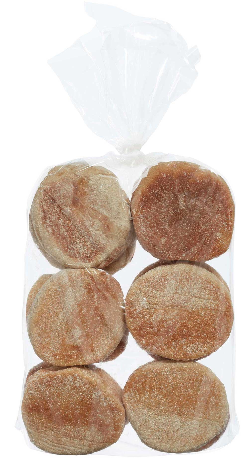 Thomas Whole Grain White English Muffin 12 count per pack 8 packs