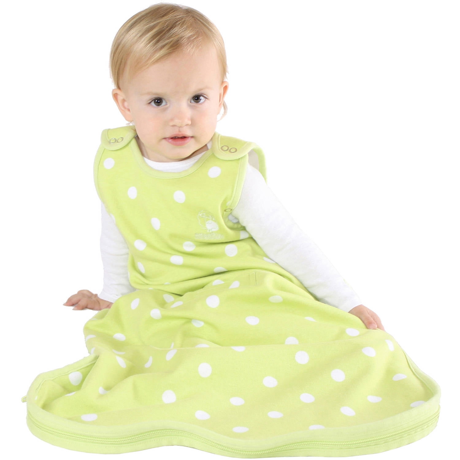 Woolino 4 Season Baby Sleep Bag or Sack, Merino Wool, 2m2yrs, Spring