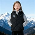 thumbnail image 6 of Jinhomg Kids Heated Vest for Boys Girls Lightweight Warm Puffer Vests with 13 Heating Zones Electric Heated Zipper Jacket (Battery Not Included), 6 of 7