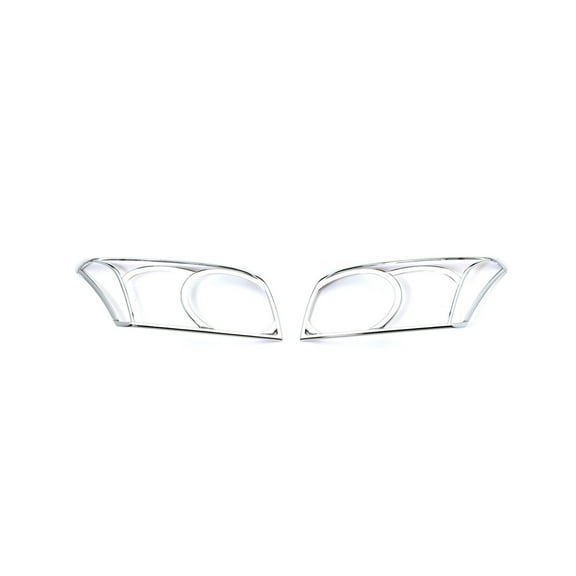 Putco 403833 Chrome Headlight Bezel Set Fits select: 2007-2010 DODGE CALIBER