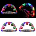 thumbnail image 3 of LED Light Up Flashing Tambourine Shaking Musical Toy Party Prop, 3 of 6