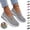 Gray, variant on Mfakffe Orthopedic Shoes for Women Breathable Mesh Non Slip Sneakers Arch Support Fashion Walking Shoes Comfy Slip on Loafers(Light Purple)