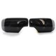 thumbnail image 4 of Tapas de espejo retrovisor lateral de fibra de carbono negro brillante para BMW 3 5 E39 E46 525i 528i 530i 540i 323i 330i 328i, 4 of 5