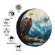 thumbnail image 4 of Balery Iceberg Bald Eagle Cubiertas para Neumáticos - Protector Resistente para Neumáticos de Camioneta, SUV, Remolque, Camper y RV-16 inch, 4 of 6