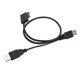 thumbnail image 5 of Cable Adaptador USB A Delgado De 13 Pines, Interfaz USB 2.0 De 480 Mbps Cable Adaptador Convertidor Dual USB 2.0 A Para Unidad De CD DVD ROM, 5 of 7