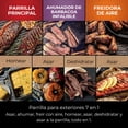 thumbnail image 3 of Asador Ninja Parrilla, Freidora De Aire Multifunción Woodfire 7-1 (Reacondicionado), 3 of 9