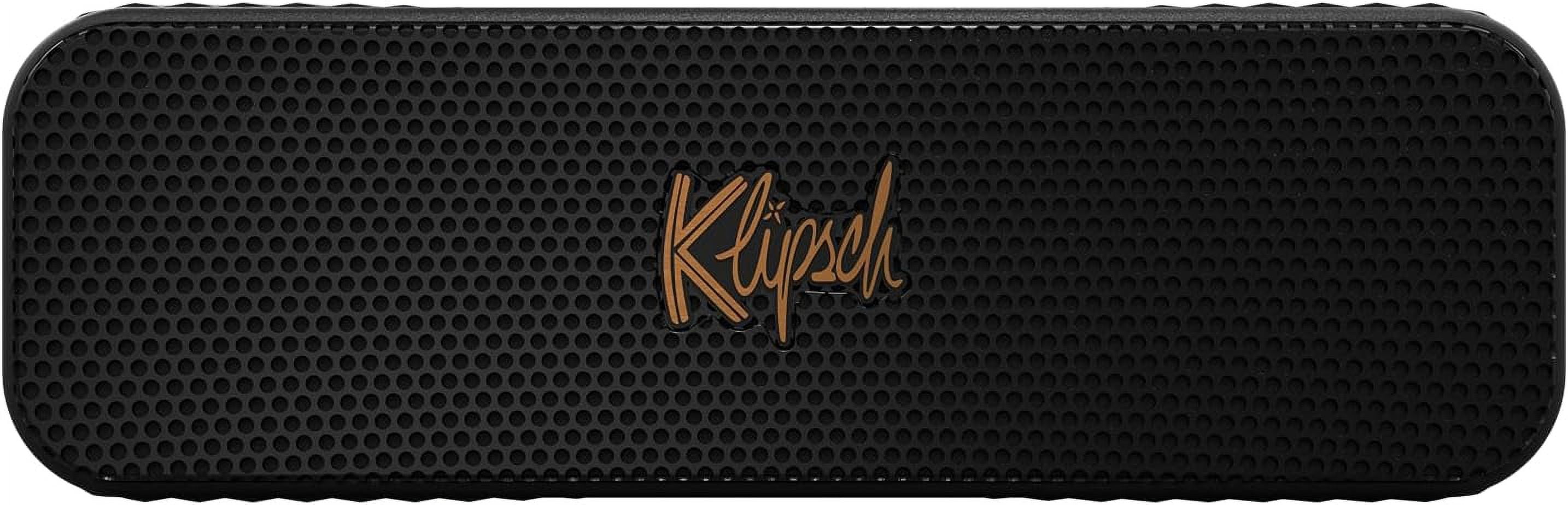 Klipsch KLIPSCH-DETROIT Portable Bluetooth Speaker with Full Range Audio and a 3 Year Amber Protection Plan (2023)