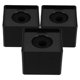 thumbnail image 1 of KAKOWELY 3Ud Accesorio Con Mic Flag Negro En Forma De Cubo Para Entrevistas Y De Micrófono, 1 of 8