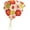 A-red, variant on Crochet Hair Bandana for Women Floral Knitted Head Kerchief Y2k Headwrap Boho Lace Knitted Hair Scarves Colorful Headband