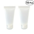 thumbnail image 1 of 10pcs 50ml Refillable Bottle Travel Squeeze Bottle Storage Container with for Shampoo Facial Cleanser Toner Hand Cream Body Lotion, 1 of 8