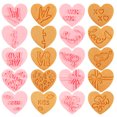 thumbnail image 3 of Opvise 10Pcs Cookie Cutter Reusable Cartoon Design Non-stick DIY Happy Valentine's Day Love Heart Shape Fondant Cake Stamp Kitchen Supplies Pink, 3 of 7