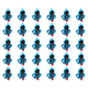 thumbnail image 1 of 30uds. Sudadera con capucha para palanca de cambios de coche, divertida camisa con perilla de cambio de marchas (bola de piel azul), 1 of 2